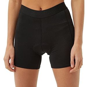 Dare 2b Fietsshort dames, zwart.