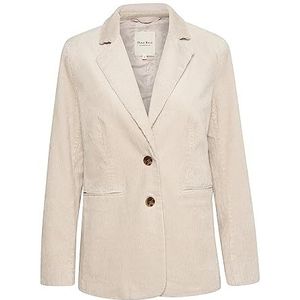 Part Two Blazer à simple boutonnage pour femme avec poches en velours côtelé, Parfaitement pâle, 40