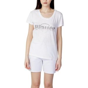 Blauer T- Shirt à Manches Courtes, 100 Blanc Optique, 40 Femme, 100 Blanc Optique, 44