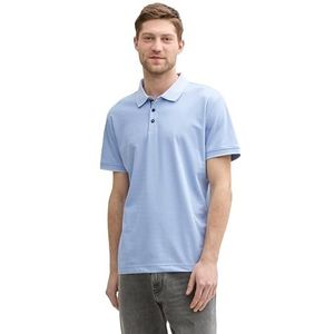 TOM TAILOR 1046745 Poloshirt voor heren, 21068 - licht poederblauw, S