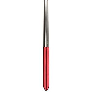 BUGATTI ALC3M-N4226/2 Aladdin vork en lepel, acryl/roestvrij staal, 31,5 x 14 x 3 cm, rood
