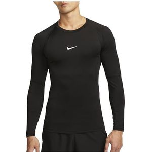 Nike Pro Dri-FIT T-shirt voor heren, zwart.