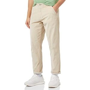 Springfield Slanke jeans, wasbaar, licht, voor heren, beige, 42, Beige
