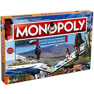 Monopoly Canarische eilanden – tweetalige versie in het Spaans en Engels