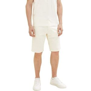 TOM TAILOR Heren bermuda shorts 1035037, 13808 - Crème