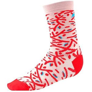 Lafuma - Leaf Socks Long - hoge sokken - heren / dames - multisport, wandelen, trekking, lifestyle, JAVA RED