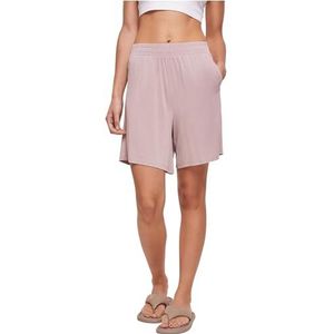 Urban Classics Dames modal shorts dames shorts, Roze duskrose