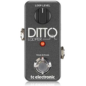 TC Electronic DITTO LOOPER looppedaal, zeer intuïtief, met 5 minuten tijdlus, analoog-dry-through en True Bypass