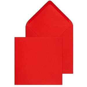 Blake Purely Everyday Enveloppen, met rubber beklede, 100 g/m², 155 x 155 mm, rood, 500 stuks