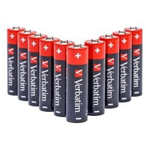 Verbatim 1,5 V alkaline batterijen AA-LR6 Mignon hoeveelheid: 10 stuks