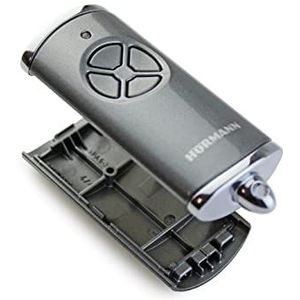 Hörmann HSE4BS Frozen Grey 4510784 vervangende hoes voor handzender - boven- en onderkant - batterij- en platina vrij