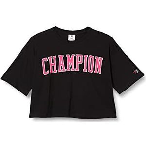 Champion T-shirt meisjes, zwart, 15-16 jaar, zwart.