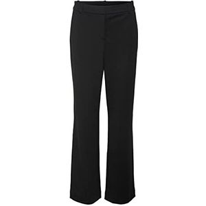 Vero Moda Vmlucca Mr Straight Jersey Pant Noos Damesbroek, zwart.