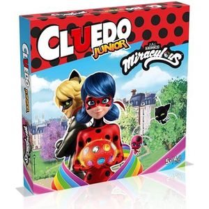 Winning Moves - CLUEDO Junior Miraculus: Gezelschapsspel voor 5 jaar en ouder, Franse versie