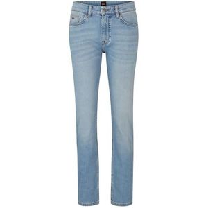 BOSS Delaware BC-C Slim Fit Jeans van denim, comfortabel, lichtblauw, Blauw