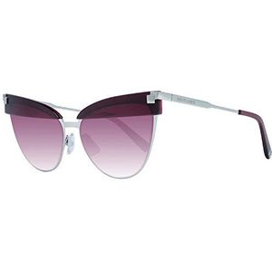 DSQUARED2 DQ0276 16T 56 brilmontuur zilver (Palladium LucBordeaux Grad), 56.0 Unisex volwassenen, zilver (Palladium LucBordeaux Grad), Zilver (Palladium Luc\\Bordeaux graden)