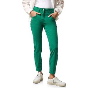 Cecil B378092 Slim Fit damesbroek, Malachiet Groen