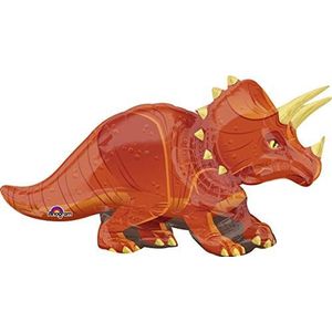 Amscan Folieballon in de vorm van triceratops, 107 x 61 cm, 3224901