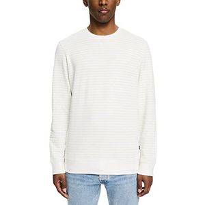 ESPRIT Sweatshirt voor heren, 102/wit 3
