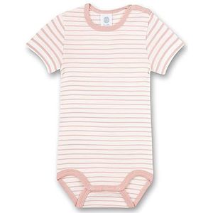 Sanetta body roze baby meisje, Zilverroze