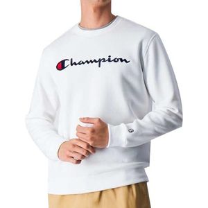 Champion Legacy American Classics B Ultralight Powerblend Fleece Crewneck Sweatshirt voor kinderen en jongeren, Wit.