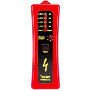 Kerbl 44669 hektester zonder grondpen, led-display, 4 niveaus, 2500-8000 V