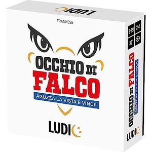 Ludic Valk Oog Aguise Het Zicht En Win It55546 Gezinsspel Voor 2-4 Spelers Made in Italy