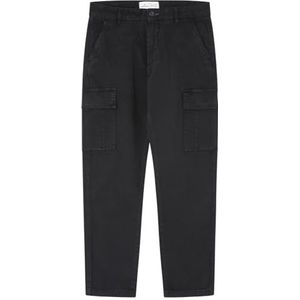 Springfield Pantalon pour homme, noir standard, 38 W