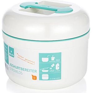 My.Yo - Yoghurtbereider zonder stroom | Kleur mint | Incl. 2 zakjes bio-gist