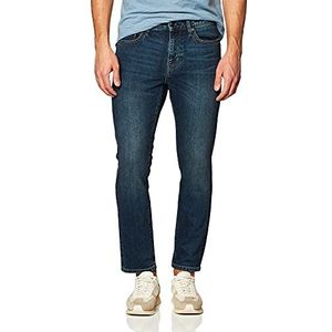Amazon Essentials Slim fit jeans voor heren, donkere wassing, 34 W x 34 L