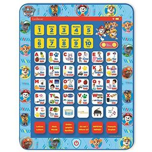 Lexibook Pat' Patrouille Tweetalig educatief tablet, speelgoed voor het leren van letters, woordenschat en muziek, talen Frans/Engels, blauw, JCPAD002PAi1