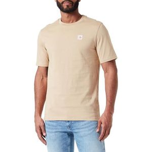 Scotch & Soda Logo Badge T-shirt Heren T-shirt, Seastone 6896