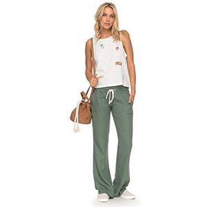 Roxy Oceanside Pant Damesbroek (1 stuk), Olijfgroen