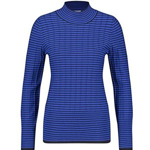 Gerry Weber 978003-35710 dames sweatshirt, Curling blauw