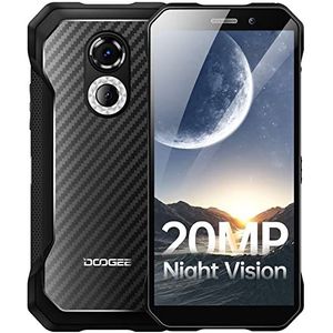 DOOGEE S61 Onbreekbare Mobiele Telefoon 2022, 6 GB + 64 GB, 20 MP Nachtzicht Camera, 6,0 inch Onbreekbaar Android 12, 5180 mAh Smartphones, IP68/69K Waterdichte Smartphone, 4G Dual SIM/Octa Core/