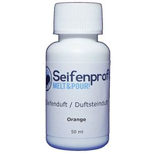 Seifenprofis - Zeepgeurolie - Grote keuze voor het gieten van zeep, 50 ml (oranje)
