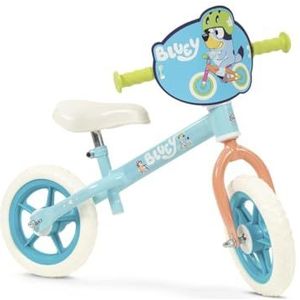 TOIMSA 85-159_8422080015996 Bluey fiets zonder pedalen, 10 inch (meer dan 2 jaar), uniseks, jeugd