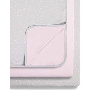 Snüz Bedside Crib Bedding BD028AC 3-delige set, roze spots, meerkleurig, 580 g
