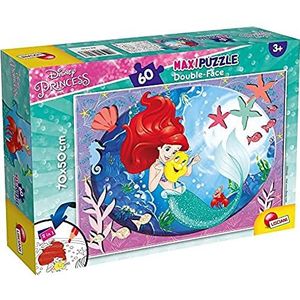 Liscianigiochi, Disney Little Mermaid Princess Puzzel 60 stukjes, meerkleurig 74167