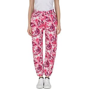 19V69 ITALIA Galaxy Pant Fuchsia Multi Broek Casual Dames, Fuchsia