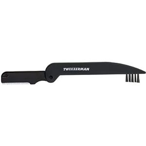 TWEEZERMAN Rasoir à Sourcils Lame de Précision pour Cheveux Enlèvement Noir