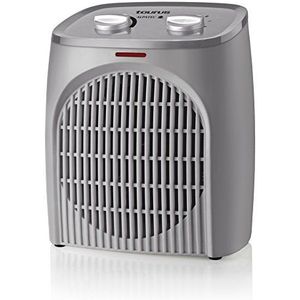 Taurus Tropicano Bagno Thermoventilator, compacte verwarming, IP21-beveiliging, speciaal voor badkamers, instelbare thermostaat, 2 warmtestanden (1000 W - 2000 W) + ventilator, ledlicht, stil