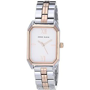 Anne Klein Horlogebandje voor dames, zilver/roségoud, Jurk