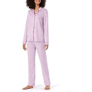 Schiesser Lange pyjamaset voor dames, roze-330