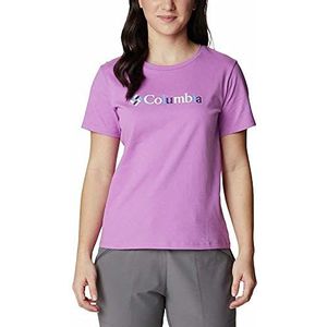 Columbia Alpine Way, T-shirt voor dames, Blossom Pink, caleidoscoop