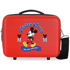 Disney Have a Good Day Mickey Necer Adaptable (ABS), 29 x 21 x 15 cm, rood, Rood, 29x21x15 cms, Jeugd mode