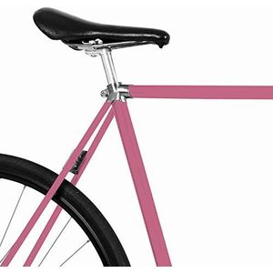 MOOXIBIKE Berry Pink metaalfolie mat racefiets mountainbike trekking fiets stadsfiets scooter rollator voor ca. 13cm frametoren
