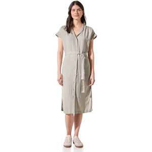 Robe unie Linen_LI/CV, Beige pur, L