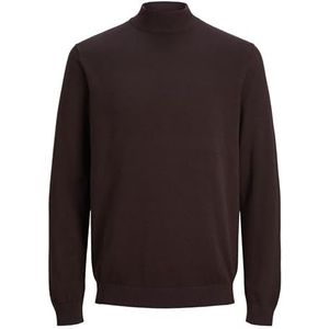 JACK & JONES Jjeemil Knit Mock Neck Sn Sweatshirt voor heren, Zeehond