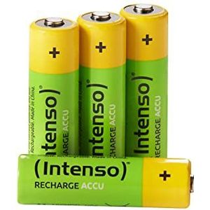 Intenso Energy Eco NiMH-batterijen, oplaadbaar, HR6, AA, 2700 mAh, 4 stuks